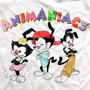Animaniacs 2021 Warner Bros Yakko Wakko Dot T-Shirt Men's Size (L)